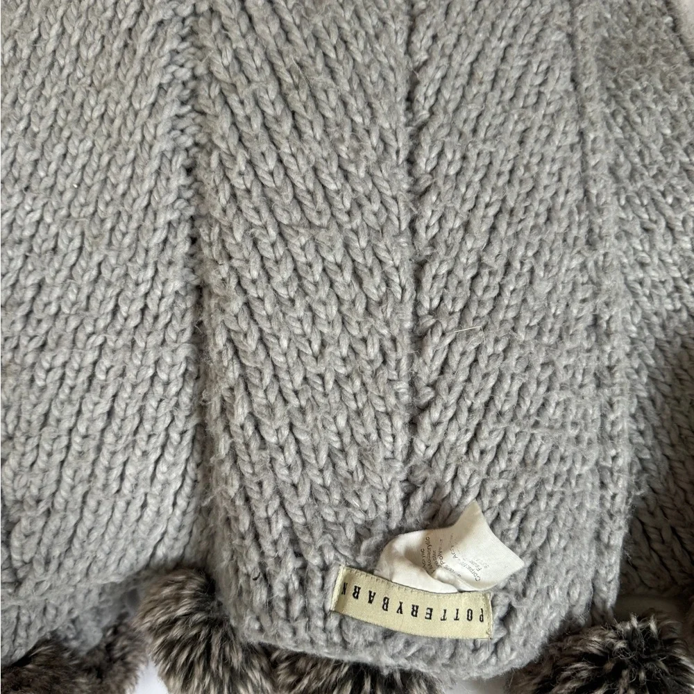 Pottery Barn Pom Pom blanket